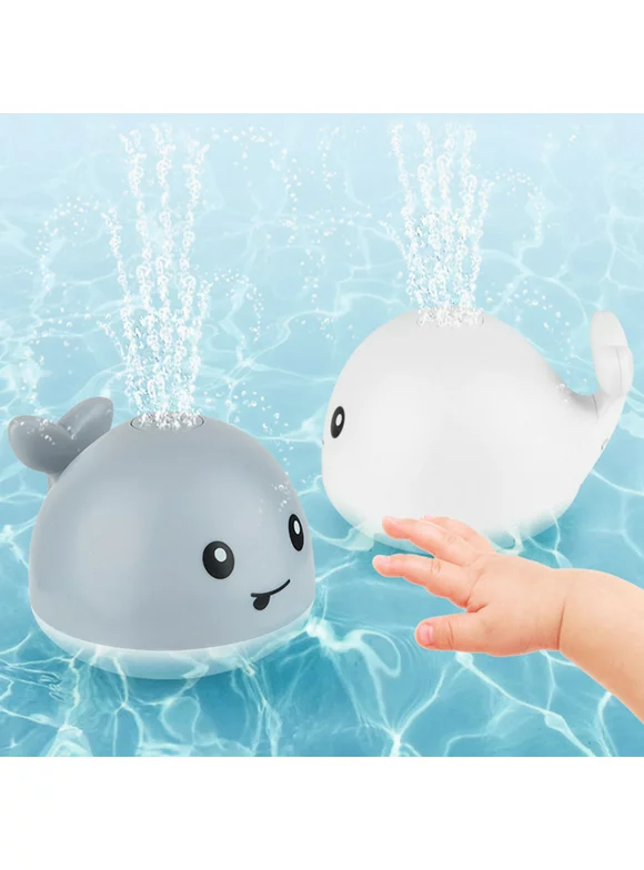 Bath Toy Whale Spray With Light Music Best Shower Toy for Babies and Toddlers