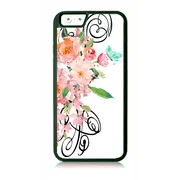 Flowers Design Black Rubber Case for the Apple iPhone 6 / iPhone 6s - iPhone 6 Accessories - iPhone 6s Accessories