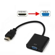 NSA HDMI to VGA Video Cable Cord Converter Adapter for PC Monitor 1080P