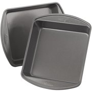 Wilton Perfect Results Premium Non-Stick Bakeware 8-Inch Square Cake Pans, Multipack of 2