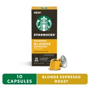 Starbucks by Nespresso Original Line Capsules  Blonde Roast Espresso  1 box (10 pods)