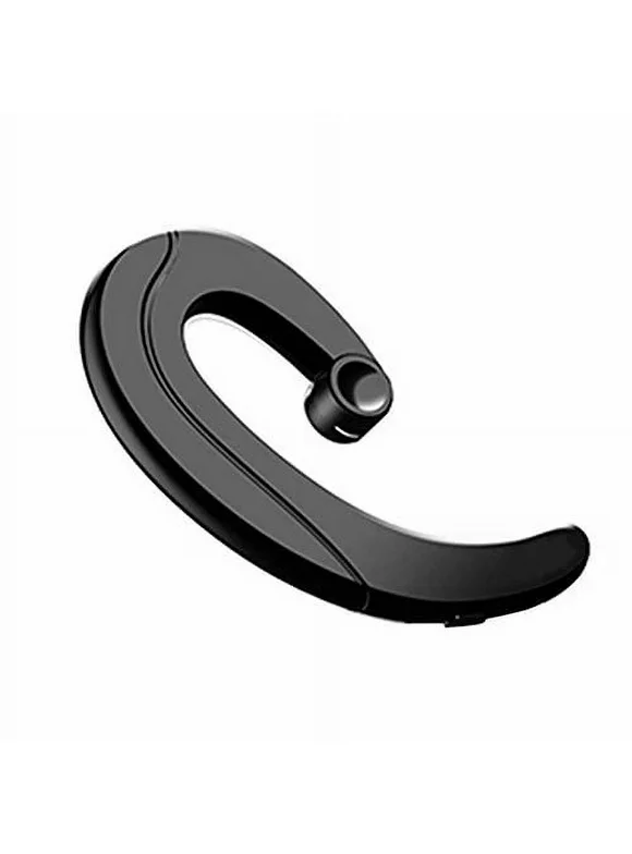 Bluetooth Headset Non Ear Plug Wireless Headphones Music Sport Earphones Noise Cancelling Earpieces Earhook With Microphone Hand Free Painless Wearing Music Earbuds For Running Business Driving