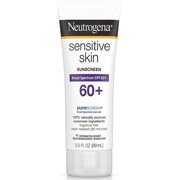 Neutrogena Sensitive Skin Sunscreen Lotion SPF 60+ 3 oz (Pack of 2)