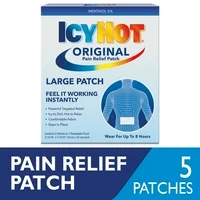 Icy Hot Medicated Topical Analgesic Back Patch (5 Ct)