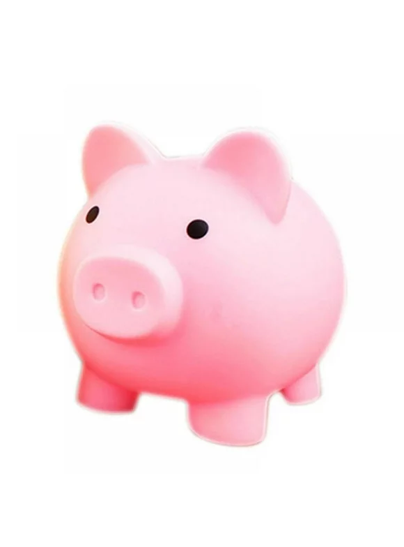 Pink Piggy Banks, Piggy Bank for Girls Boys Kids A New for White Piggy Bank for Boys,Girls,Kids,Adult Coin Bank