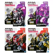 Hasbro Kre-O Transformers Kreon Battle Changers 4 Pack: Megatron, Decepticon Shockwave, Ironhide & Grimlock