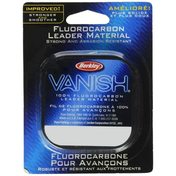 Berkley Vanish® Leader Material, Clear, 15lb | 6.8kg Fishing Line