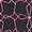 Black/Miami Pink/Miami Pink Octagon Print