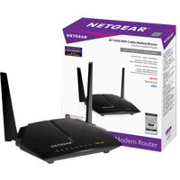 NETGEAR AC1200 (8x4) WiFi Cable Modem Router Combo C6220, DOCSIS 3.0 | Certified for XFINITY by Comcast, Spectrum, Cox, and more (C6220-100NAS)