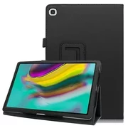 EpicGadget Case for Galaxy Tab A 10.1 2019 SM-T510/SM-T515, PU Leather Folding Stand Folio Cover Case for Samsung Galaxy Tab A 10.1 Released in 2019 (Black)