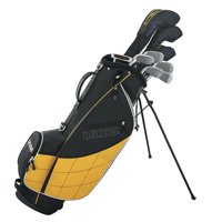 Wilson Ultra Men's Complete 13 Piece Right Handed Golf Club Set & Stand, Yellow