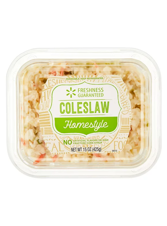 Freshness Guaranteed Homestyle Cole Slaw, 15 oz. (Refrigerated)