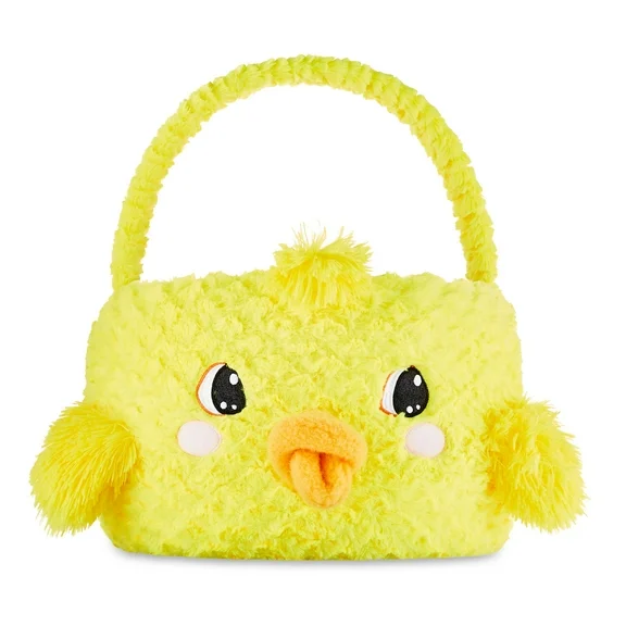 Easter Plush Chick Easter Basket, by Way To Celebrate