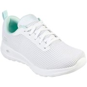 Skechers Women's Go Walk Joy Sneaker, White/Mint, 10 M US
