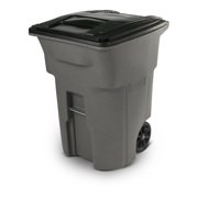 Toter 96 Gallon Trash Can Graystone with Wheels and Lid