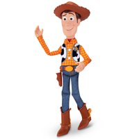 Disney Pixar Toy Story Sheriff Woody Deluxe Pull-String Talking Action Figure