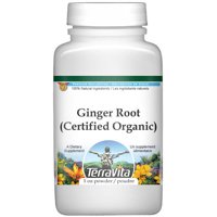 Ginger Root (Certified Organic) Powder (1 oz, Zin: 517704)