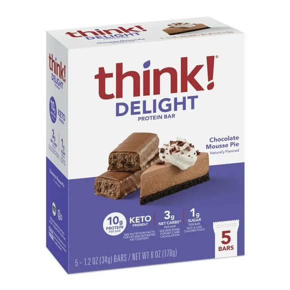 Delight Protein Chocolate Mousse Pie 5 Count