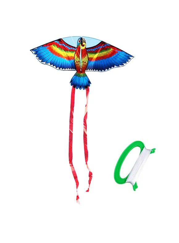 TureClos Cartoon Animal Kites Fiberglass Kid-Friendly Flying Kite Children Outdoor Activity Toys