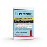 Generix Laboratories Weight Loss Supplement, Dietary Suppliemtns, 502 mg Leptopril, 95 Capsules
