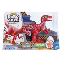 Robo Alive Rampaging Raptor Dinosaur Toy by ZURU (color may vary)