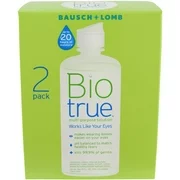 Bausch & Lomb Biotrue for Soft Contact Lenses Multi-Purpose Solution, 10 oz, 2 Pack