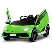 Uenjoy 12V Kids Electric Ride On Car Lamborghini Aventador SVJ Motorized Vehicles with Remote Control, Battery Powered, LED Lights, Wheels Suspension, Music, Horn,Compatible with Lamborghini,Green