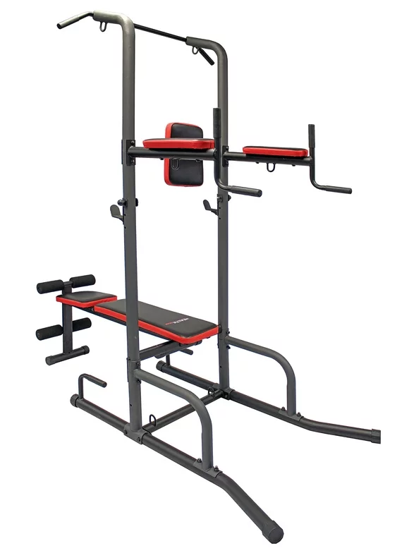 Health Gear's Cross Training Tower Bench System, CFT 3.0, Black Home Gyms