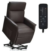Gorelax Electric Power Lift Massage Recliner Chair Sofa w/Remote Control Brown