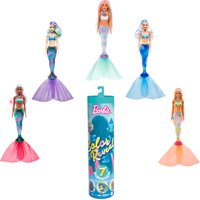 Barbie Color Reveal Mermaid Doll with 7 Surprises (Styles May Vary)