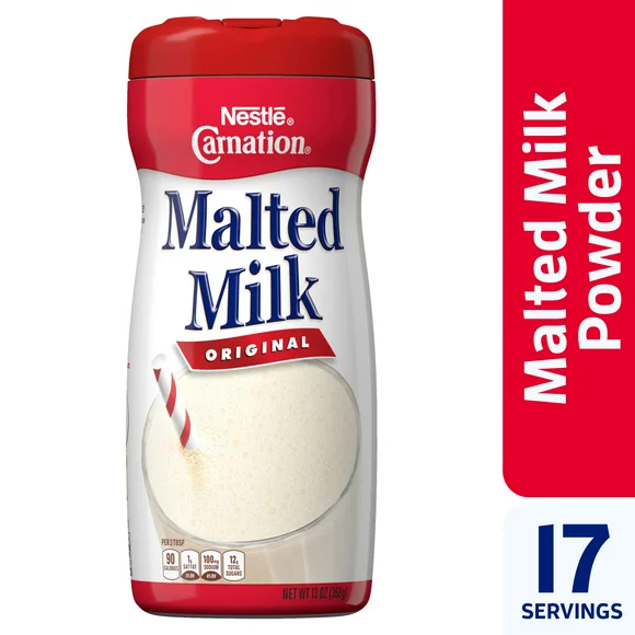 Nestle Carnation Original Malted Milk Powder Mix, 13 oz