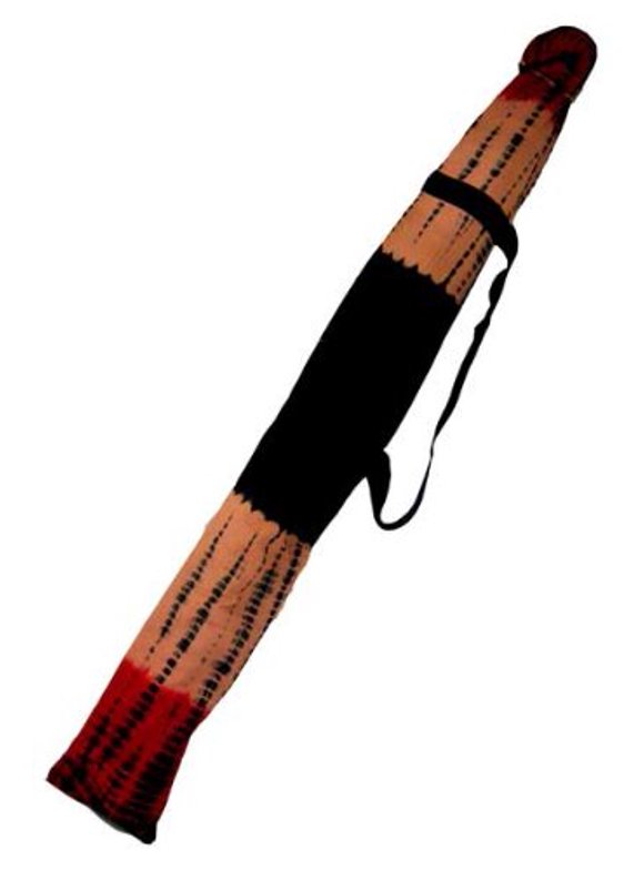 Padded Didgeridoo Travel Bag - Tie Died Colors, Shoulder Strap, Drawstring OpeningNew!