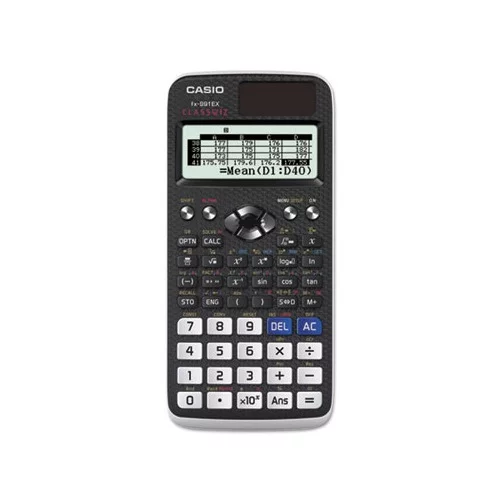 Casio FX-991EX Advanced Scientific Calculator, High Resolution Screen, Black