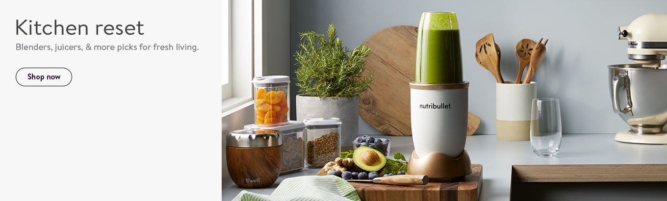 Kitchen reset. Blenders, juicers, and more picks for fresh living. Shop now.