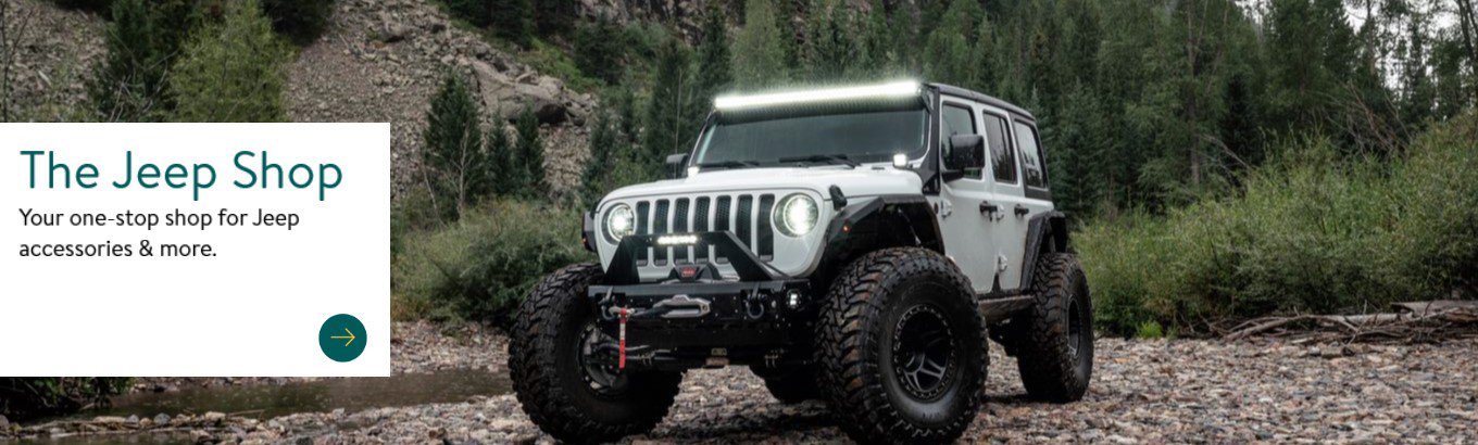 The Jeep Shop. Your one-stop shop for Jeep accessories & more. Shop now.