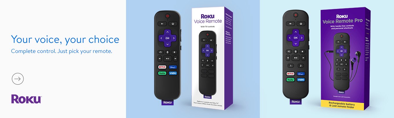 Your voice, your choice. Complete control, just pick your remote. Shop now. 