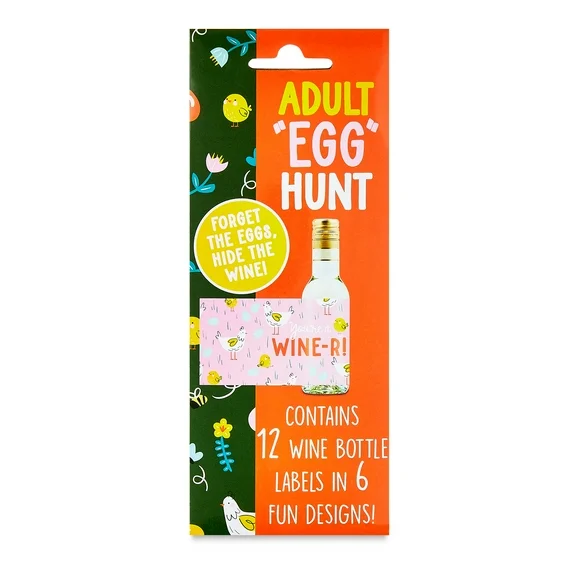 12 Count Easter Mini Wine Bottle Wrap, Adult, Paper, Easter, by Way to Celebrate