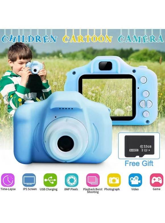 Acuvar Kids Digital Instant Camera Blue