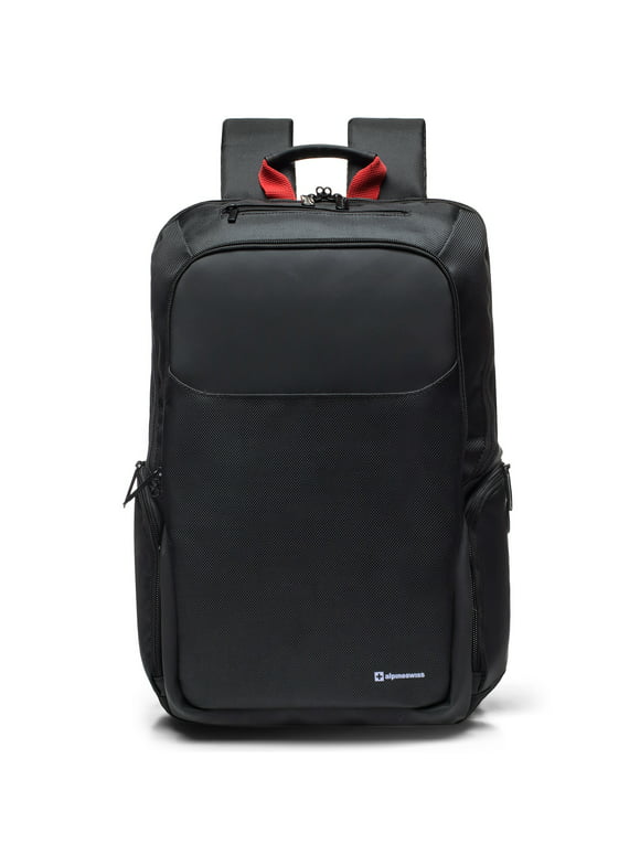 Alpine Swiss 16” Laptop Backpack Slim Travel Computer Bag Business Daypack