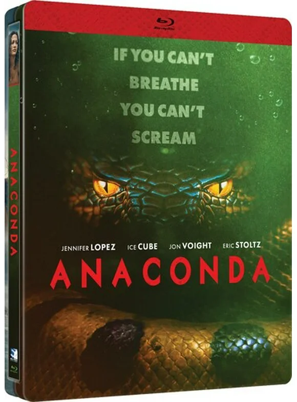 Anaconda (Blu-ray) (Steelbook) (Walmart Exclusive), Mill Creek, Mystery & Suspense