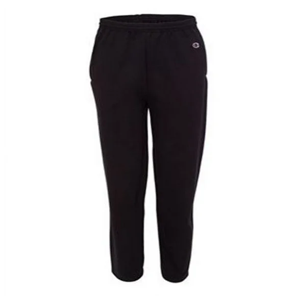 Champion Men's Double Dry Eco Open Bottom Sweatpants with Pockets