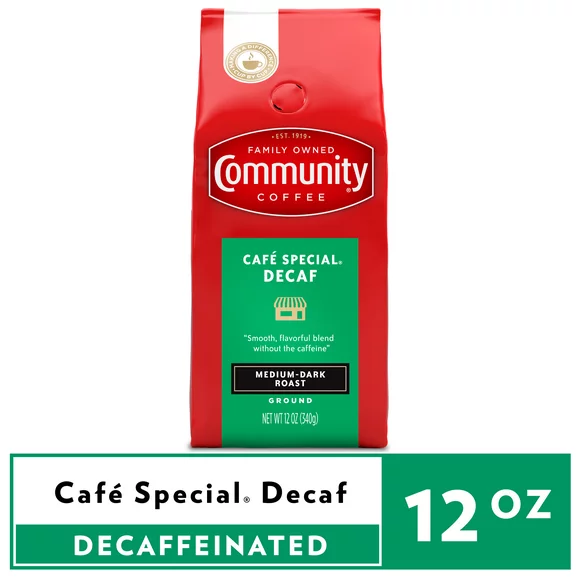 Community Coffee Café Special® Decaf 12 Ounce Bag