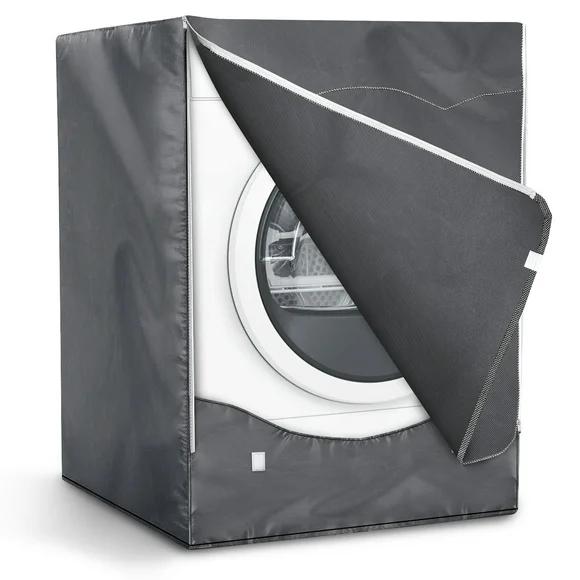 EEEkit Washing Machine Cover for Front-load Washer Dryer, Waterproof Dust Free Protector - W29*D33*H39" (Gray)