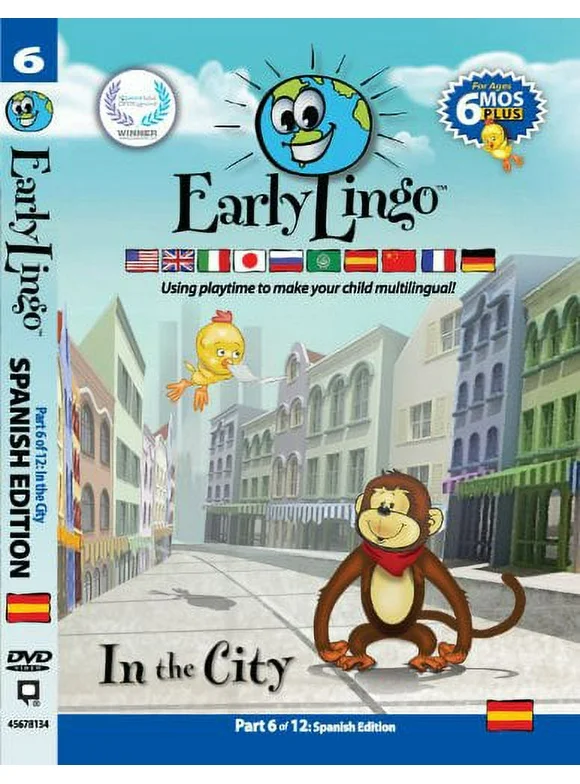 Pre-Owned - Early Lingo 45678134 In the City DVD Part 6 Spanish