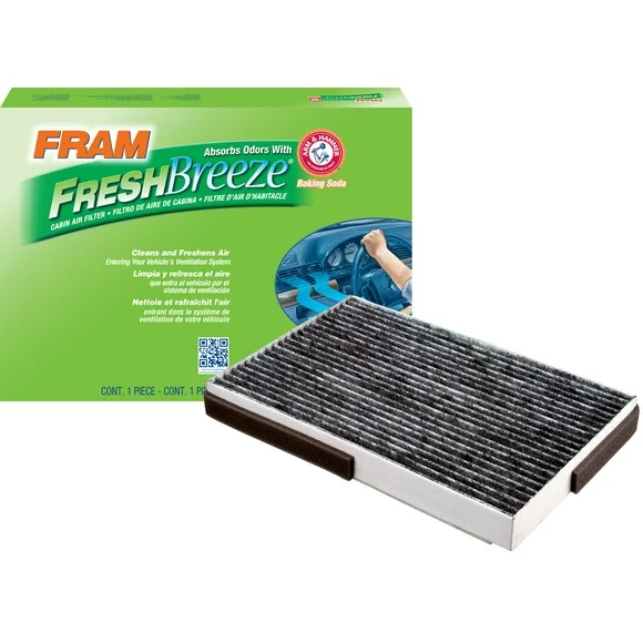 FRAM Fresh Breeze Cabin Air Filter, CF8392A
