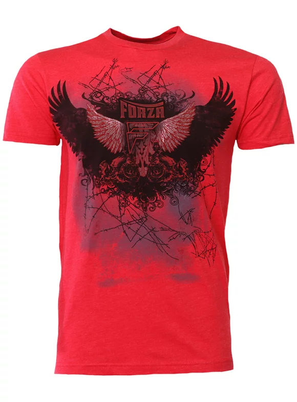 Forza Sports "Soar" MMA T-Shirt - 2XL - Red