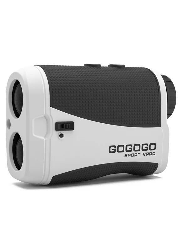 Gogogo Sport Vpro Red Display Golf Rangefinder 1200 Yards 6X Magnification Range Finder GS34W