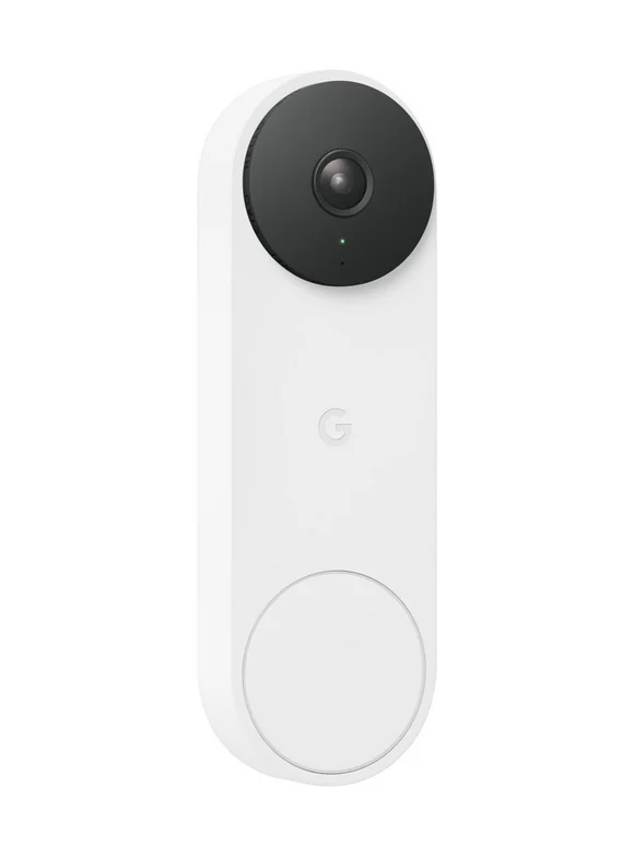 Google Nest Doorbell (Wired, 2nd gen) - Video Doorbell Camera - Doorbell Security Camera - Snow