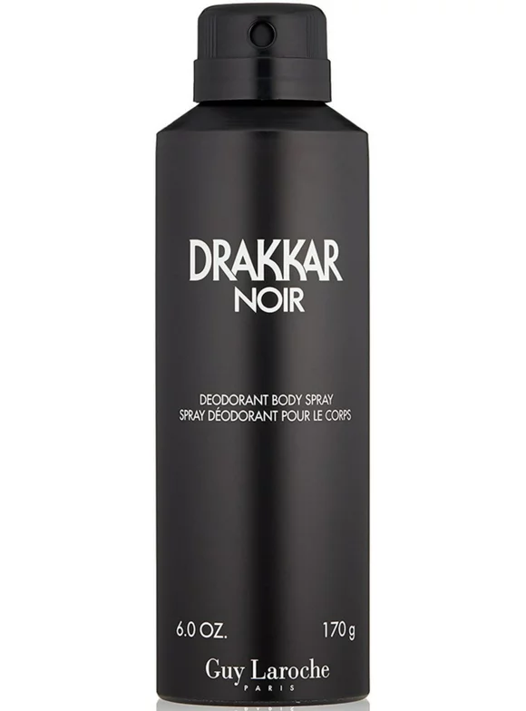 Guy Laroche Drakkar Noir Deodorant Body Spray 6 oz