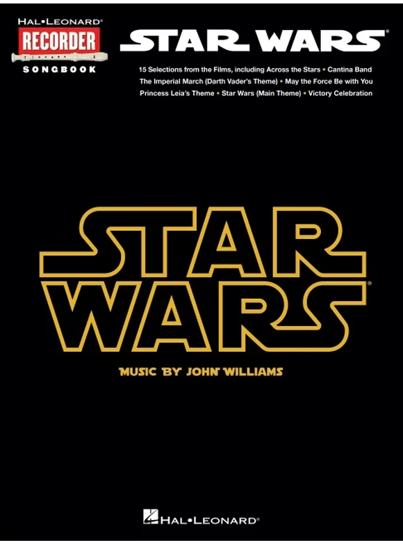 Hal Leonard Recorder Songbook Star Wars, (Paperback)